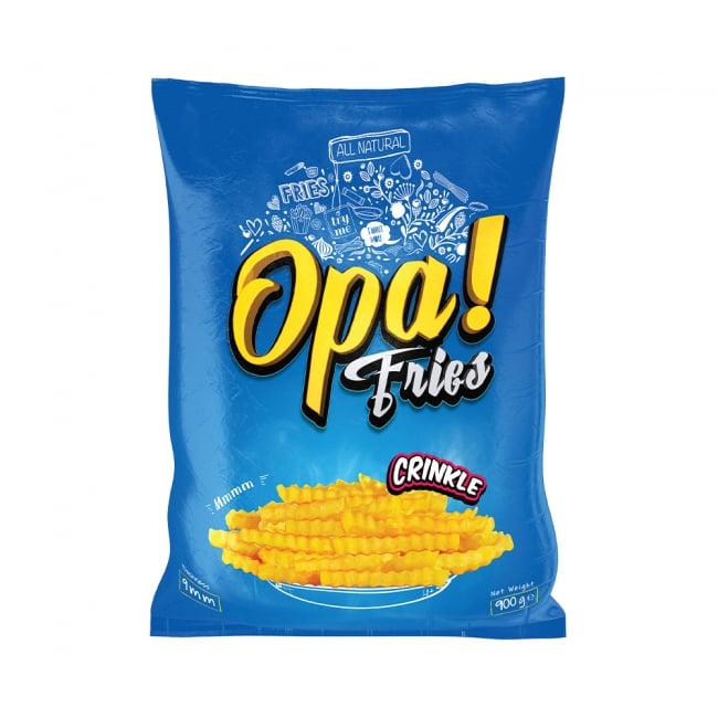 OPA Crinkle Fries 1KG