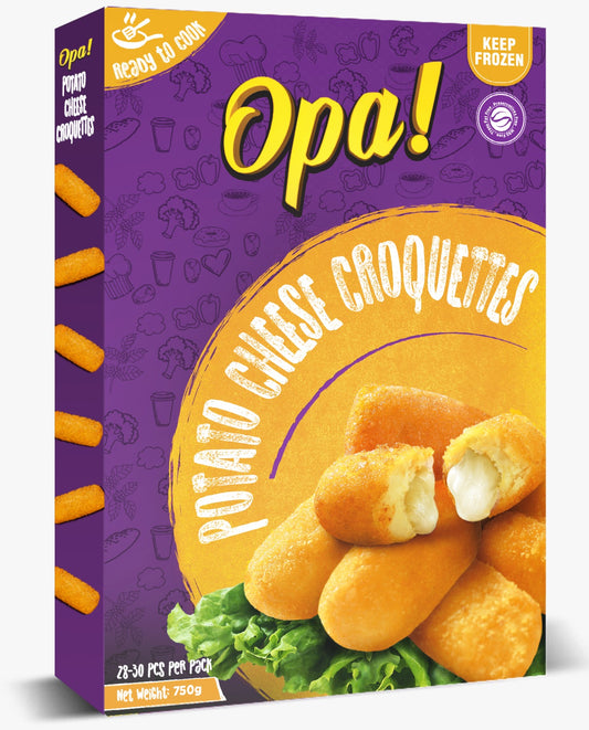 Opa Potato Cheese Croquettes 750GM - 30PCS