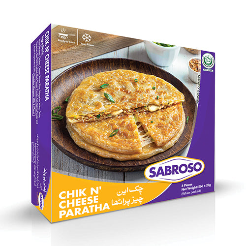 Chik N' Cheese Paratha 560GM - 04PCS